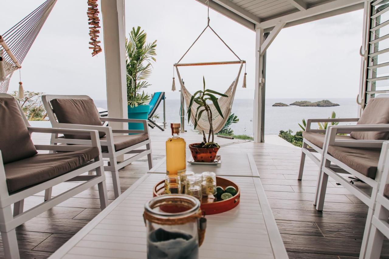 Sunset Palm - Villa Creole Avec Piscine Face Au Coucher De Soleil Et A La Reserve Cousteau ブイヤント エクステリア 写真