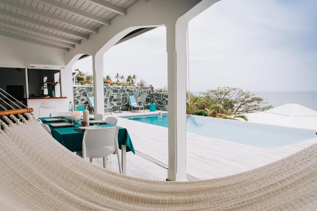 Sunset Palm - Villa Creole Avec Piscine Face Au Coucher De Soleil Et A La Reserve Cousteau ブイヤント エクステリア 写真