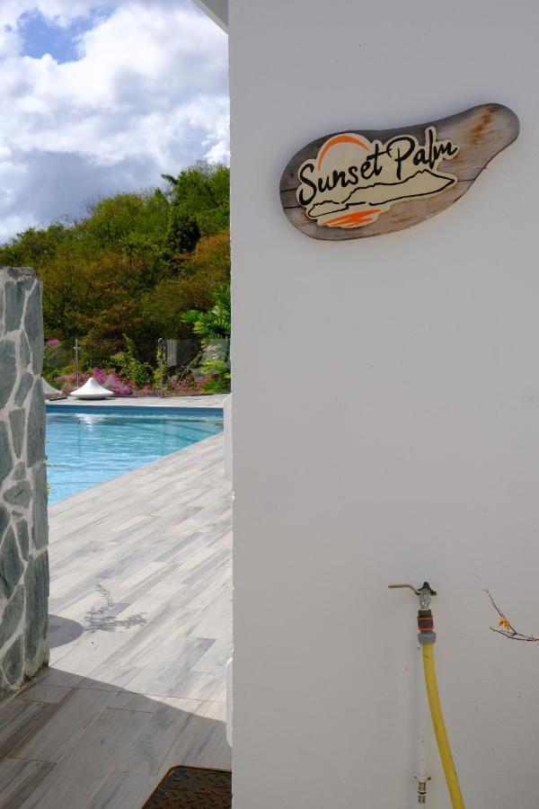 Sunset Palm - Villa Creole Avec Piscine Face Au Coucher De Soleil Et A La Reserve Cousteau ブイヤント エクステリア 写真