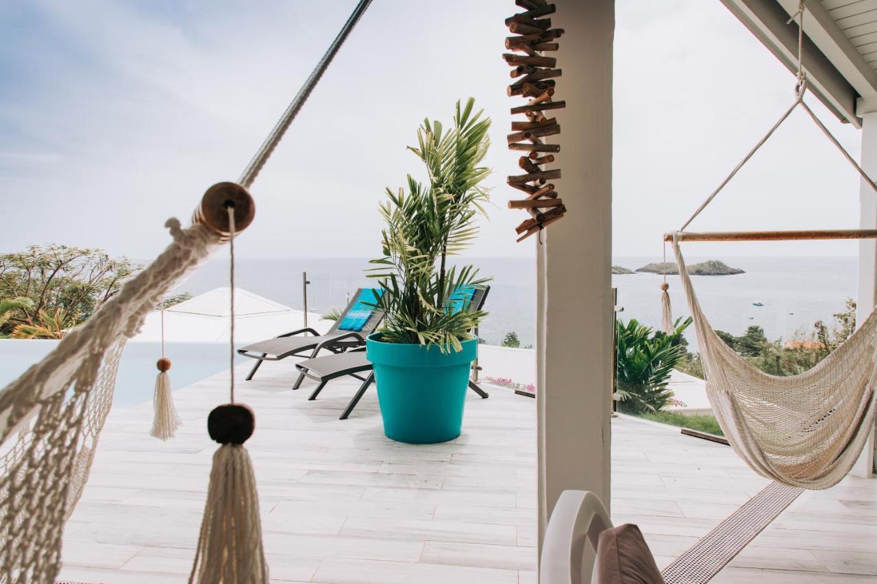 Sunset Palm - Villa Creole Avec Piscine Face Au Coucher De Soleil Et A La Reserve Cousteau ブイヤント エクステリア 写真