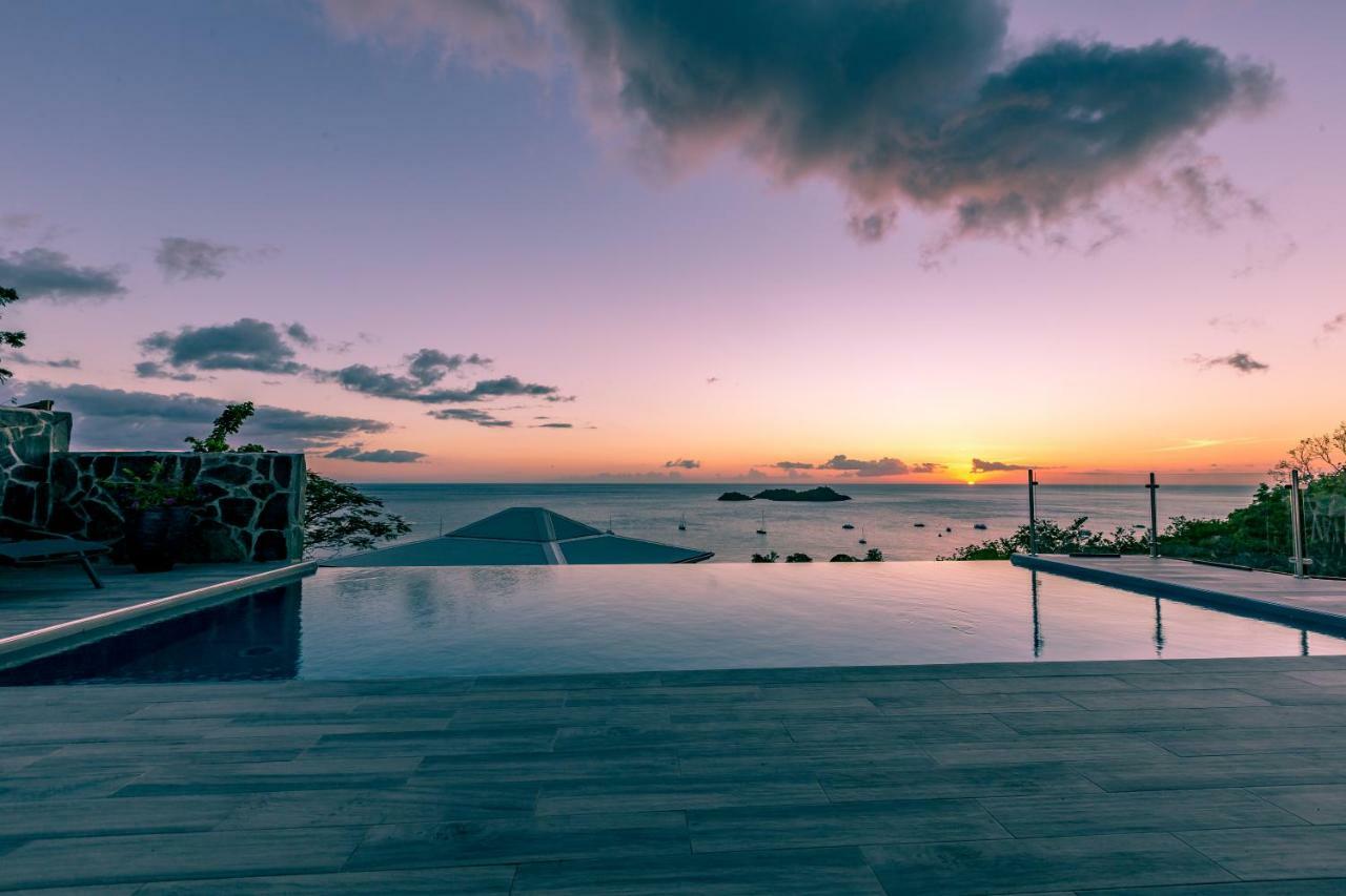 Sunset Palm - Villa Creole Avec Piscine Face Au Coucher De Soleil Et A La Reserve Cousteau ブイヤント エクステリア 写真