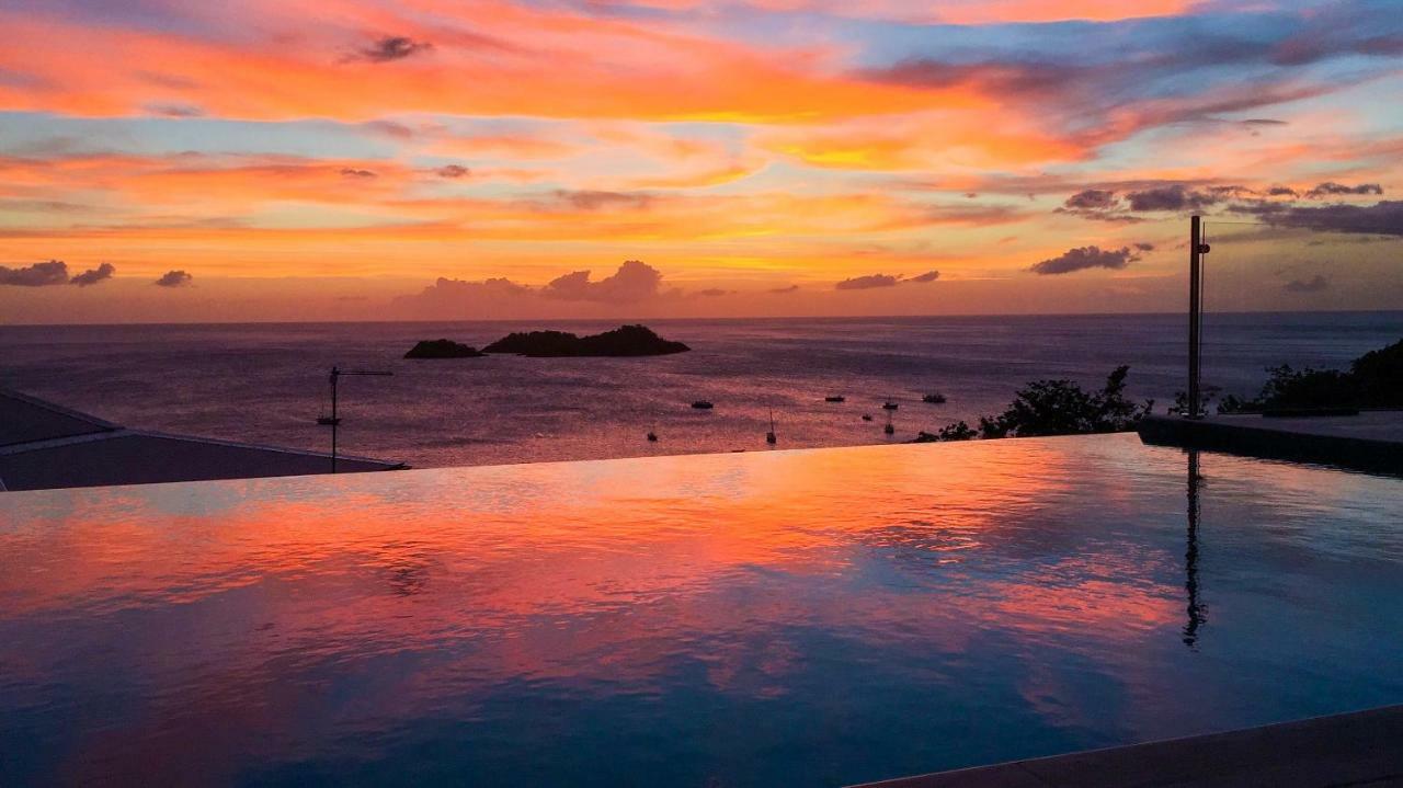 Sunset Palm - Villa Creole Avec Piscine Face Au Coucher De Soleil Et A La Reserve Cousteau ブイヤント エクステリア 写真